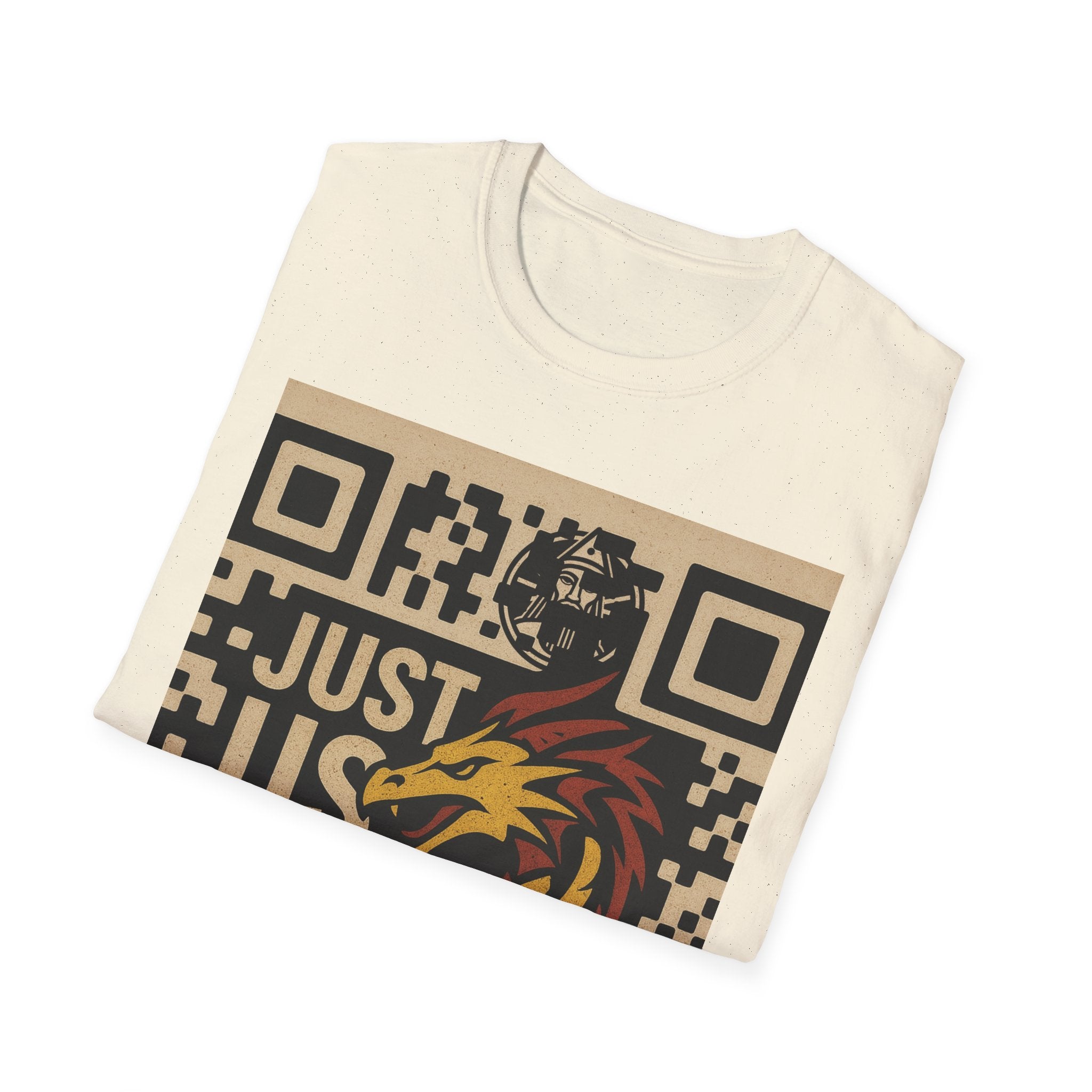 Outfitgeneration.com J/U NEW Dragon QR Code T-Shirt