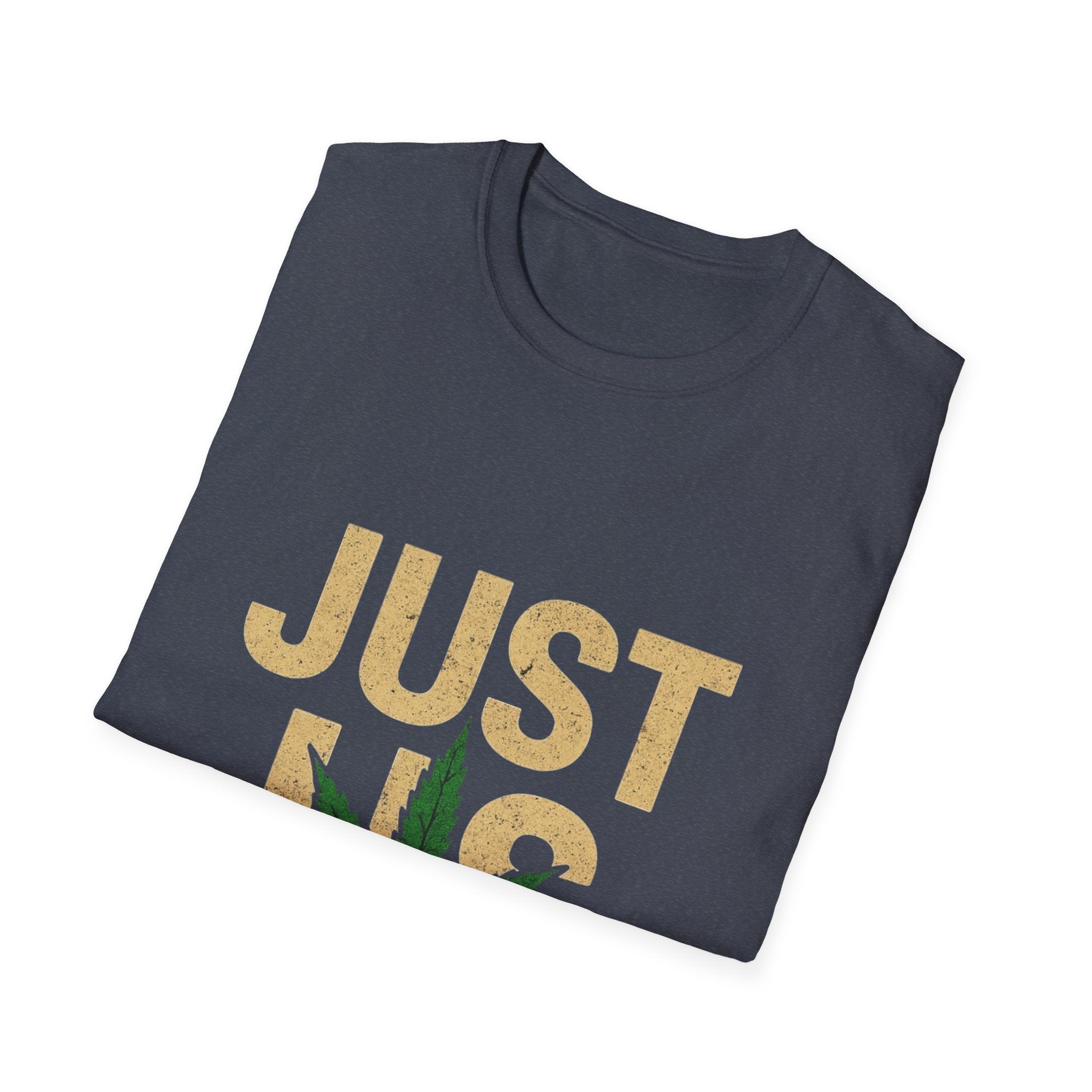 Outfitgeneration.com Just Us Unisex Softstyle T-Shirt - Cannabis Vibes Fashion
