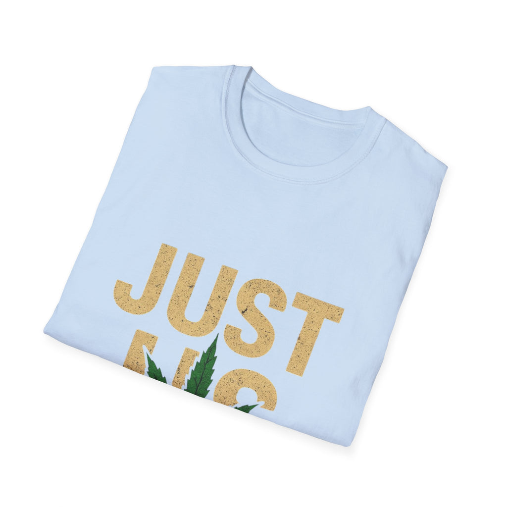 Outfitgeneration.com Just Us Unisex Softstyle T-Shirt - Cannabis Vibes Fashion
