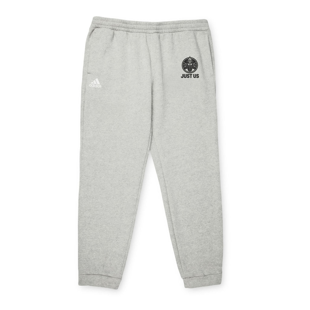 Cozy Unisex Fleece Joggers with 'Just Us' Design, Casual Lounge Pants, Cozy Homewear, Ideal Gift for Him/Her, Perfect for Relaxing