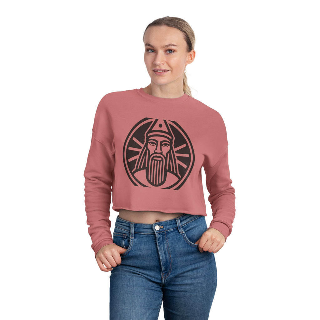 Just US, Cropped Sweatshirt with Vintage Design, Casual Wear, Trendy Fashion, Gift for Her, Cute Graphic Top, Summer Style