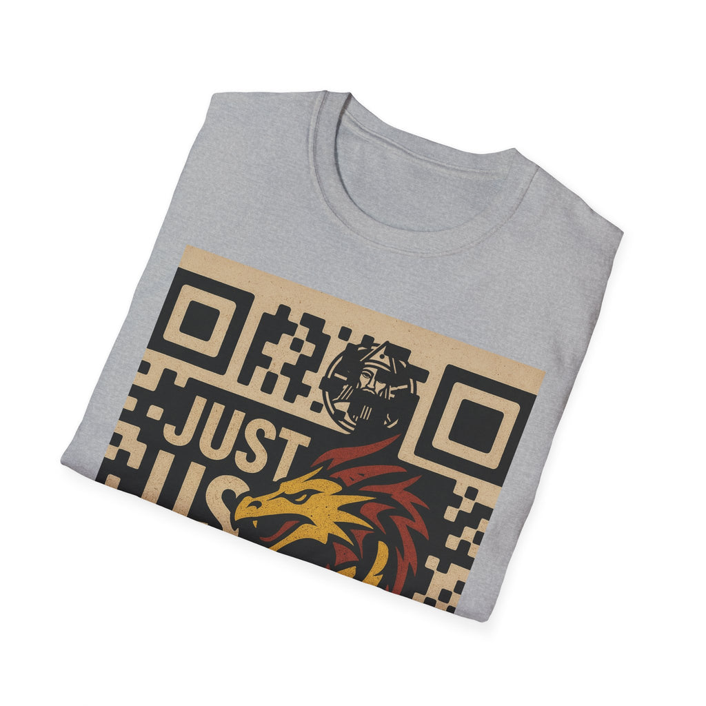 Outfitgeneration.com J/U NEW Dragon QR Code T-Shirt