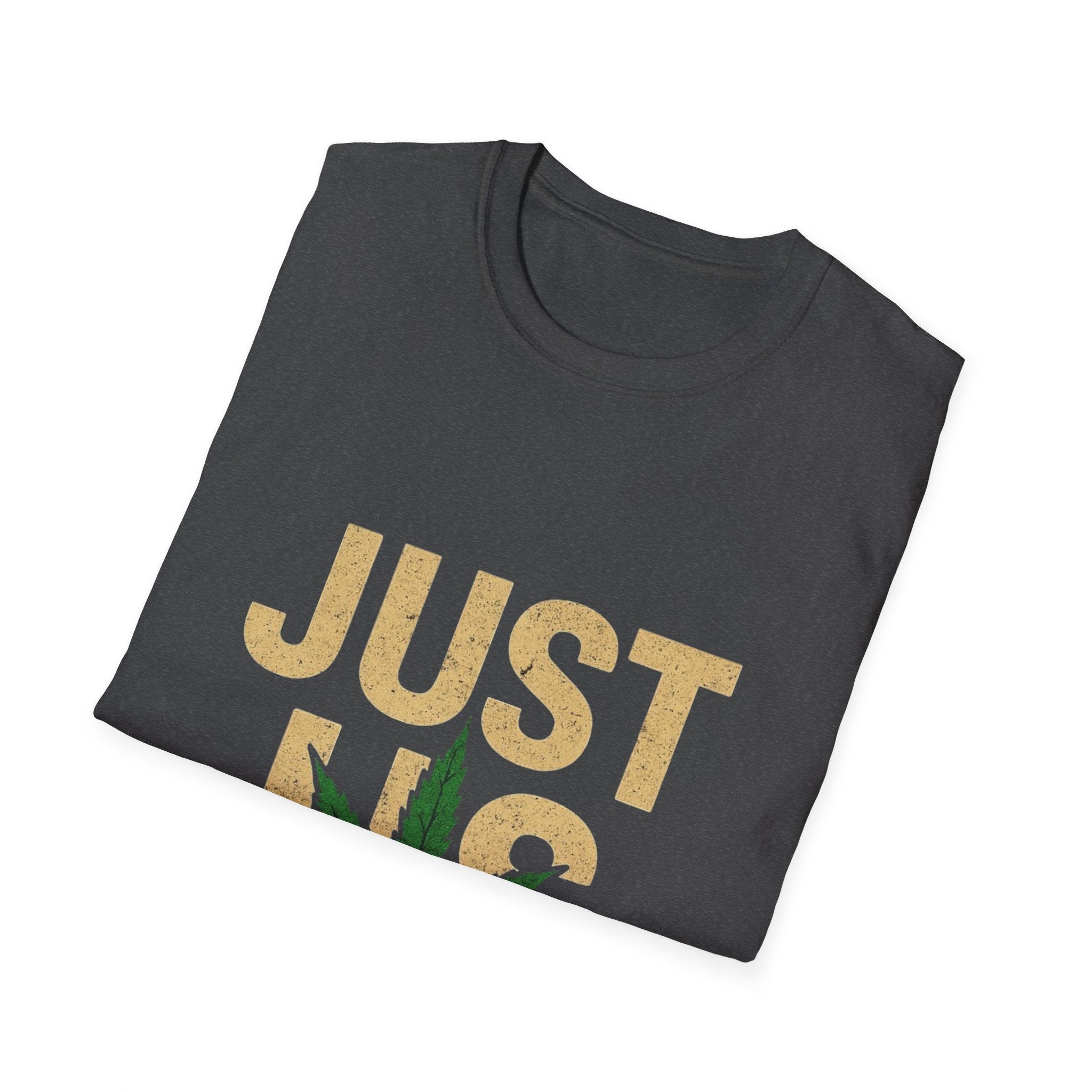 Outfitgeneration.com Just Us Unisex Softstyle T-Shirt - Cannabis Vibes Fashion