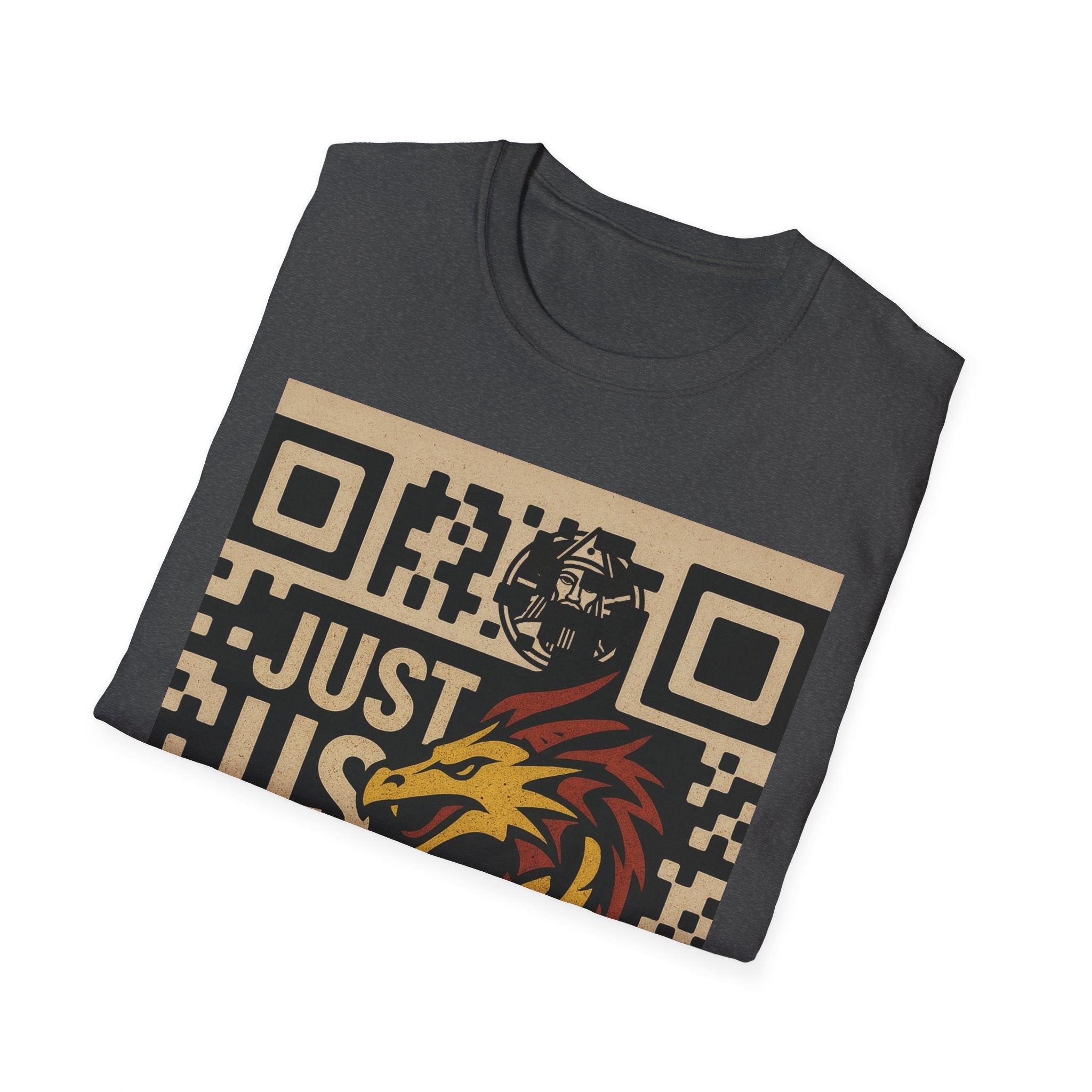 Outfitgeneration.com J/U NEW Dragon QR Code T-Shirt