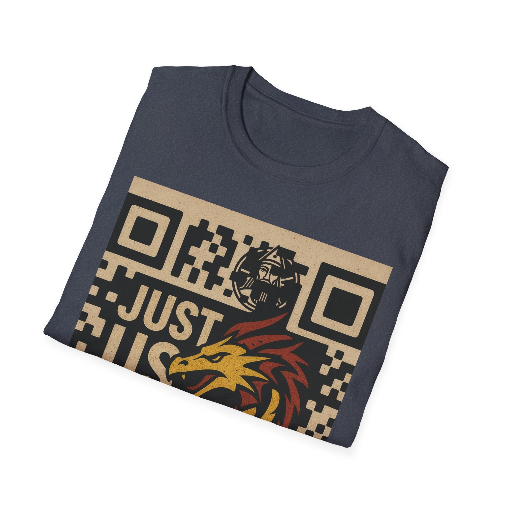 Outfitgeneration.com J/U NEW Dragon QR Code T-Shirt