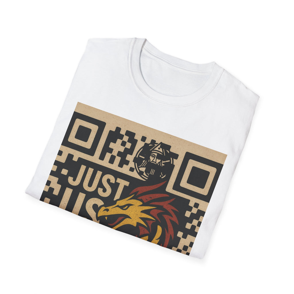Outfitgeneration.com J/U NEW Dragon QR Code T-Shirt