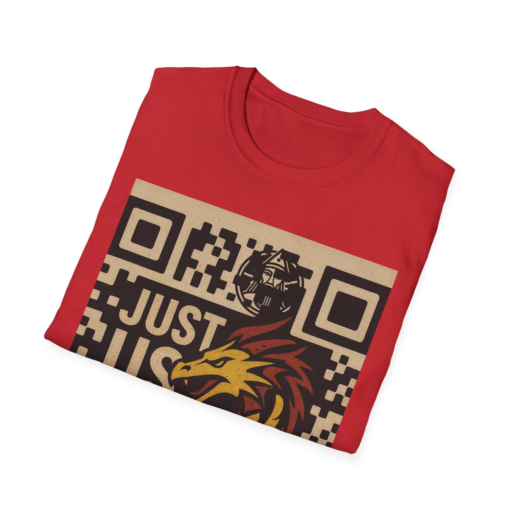 Outfitgeneration.com J/U NEW Dragon QR Code T-Shirt