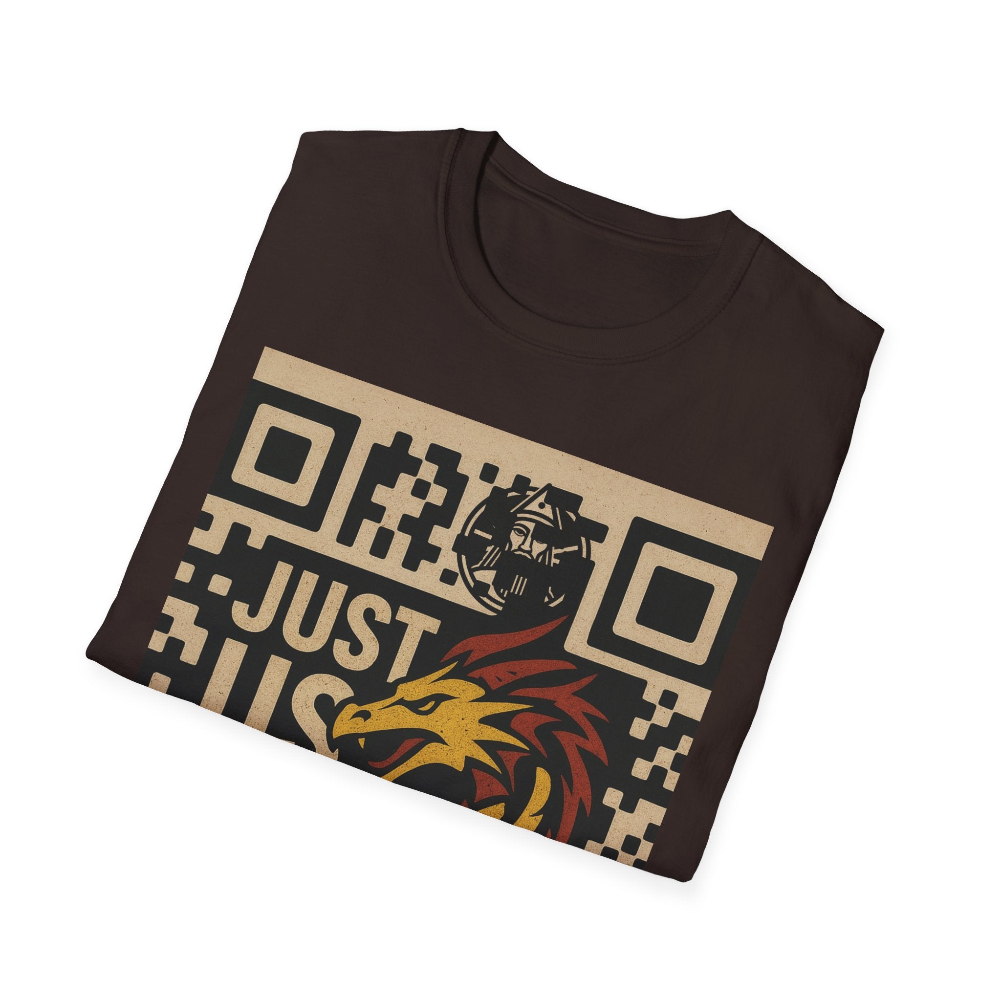 Outfitgeneration.com J/U NEW Dragon QR Code T-Shirt